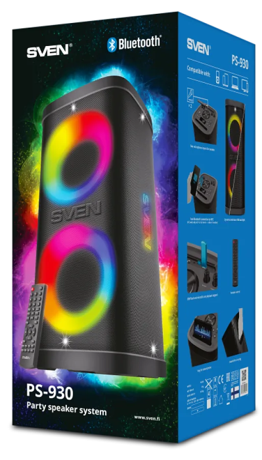 Loudspeaker Sven PS-930 Black