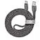 CABLE USB-C TO USB2.0 1.2M/GREY PS6102 GR12 RIVACASE