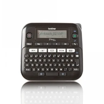 BROTHER PT-D210VP DESKTOP LABEL THERMO PRINTER, 20MM, SEC + CASE