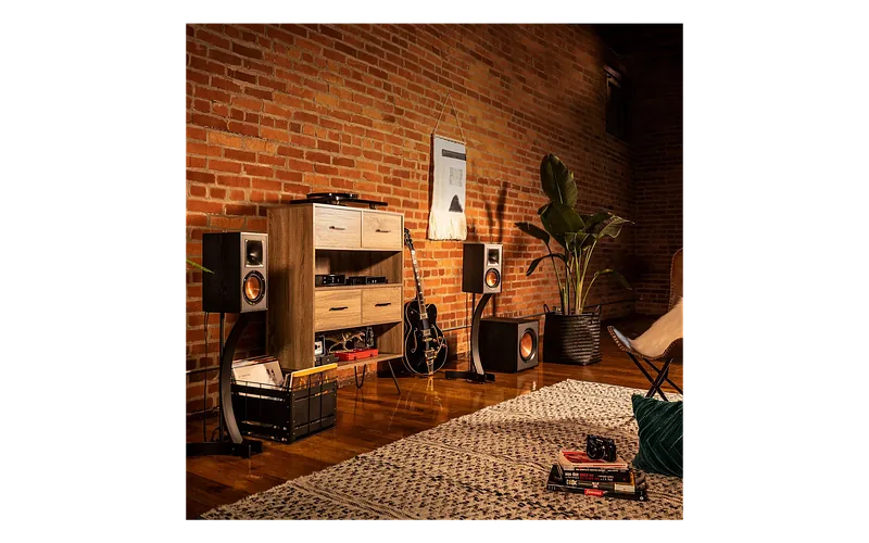 Klipsch R-41M jalustakõlaripaar, must
