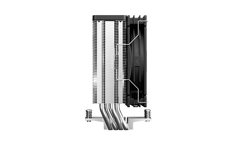 DeepCool AG400 G2 Protsessor Õhujahuti 12 cm Must
