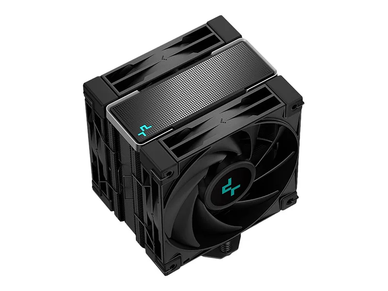 DeepCool AK400 ZERO DARK PLUS Protsessor Õhujahuti 12 cm Must 1 tk