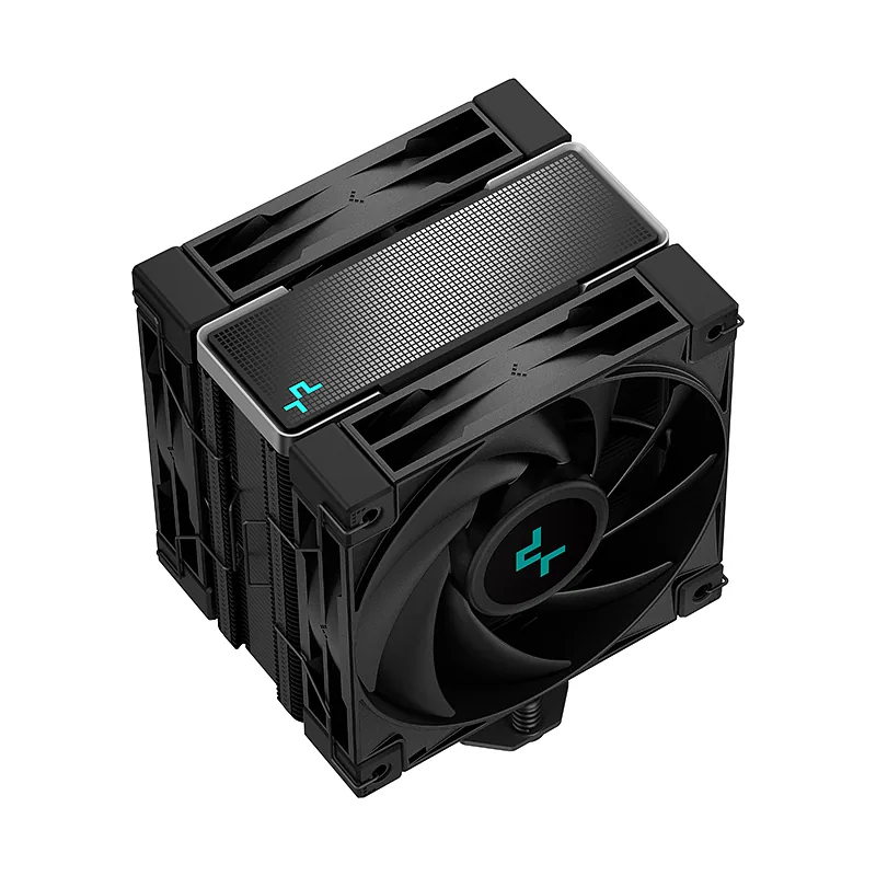 DeepCool AK400 ZERO DARK PLUS Protsessor Õhujahuti 12 cm Must 1 tk