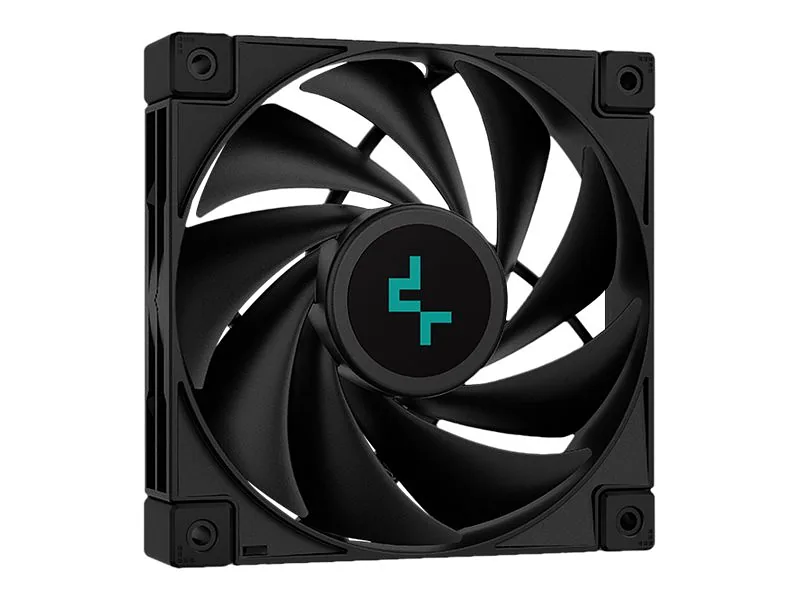 DeepCool AK400 ZERO DARK PLUS Protsessor Õhujahuti 12 cm Must 1 tk