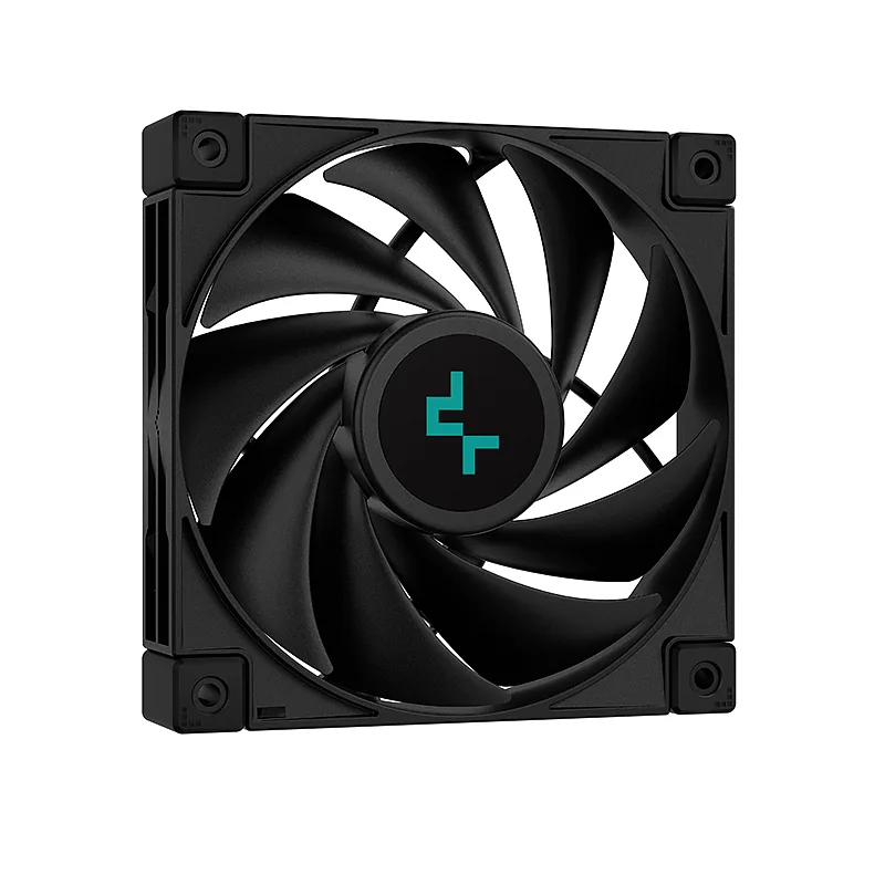 DeepCool AK400 ZERO DARK PLUS Protsessor Õhujahuti 12 cm Must 1 tk