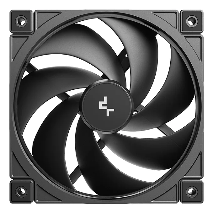 DeepCool FD12 V2 Arvuti korpus Ventilaator 12 cm Must 1 tk