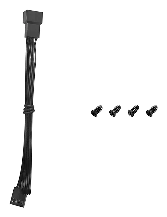 DeepCool FD12 V2 Arvuti korpus Ventilaator 12 cm Must 1 tk