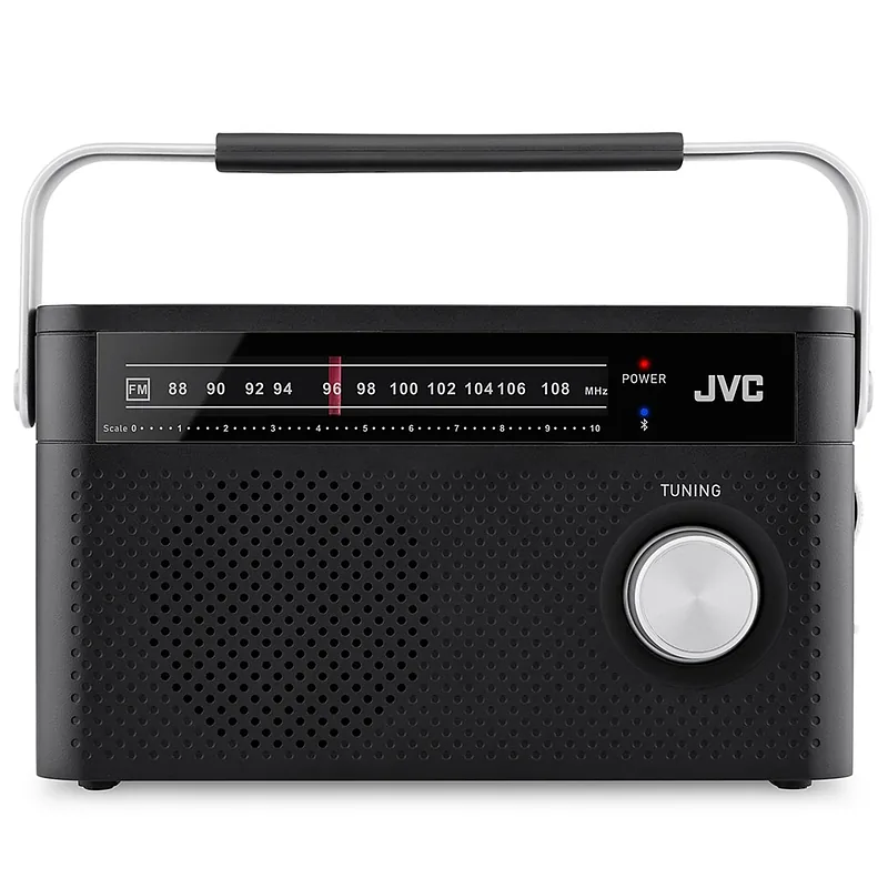JVC RA-E315B Portable radio Black