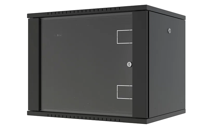 Lanview RWF09U45BL püstik 9U Seinale monteeritav riiul Must