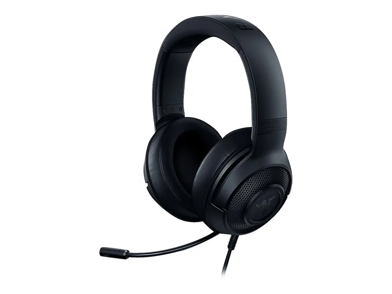 Razer Kraken X Lite Gaming Headset, Wired, Microphone, Black, Razer, Kraken X Lite, Wired, Gaming Headset, Over-Ear