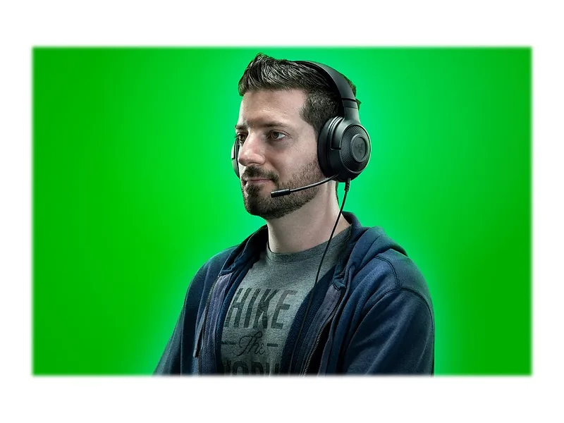 Razer Kraken X Lite Gaming Headset, Wired, Microphone, Black, Razer, Kraken X Lite, Wired, Gaming Headset, Over-Ear