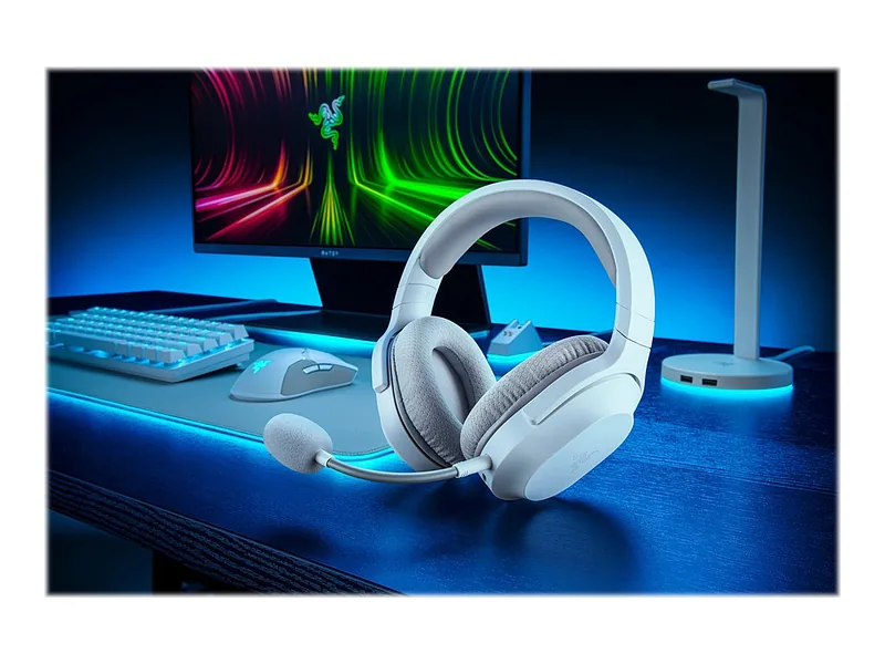 Razer Barracuda X Gaming Headset, Wireless, Mercury White, Razer, Wireless, Wireless