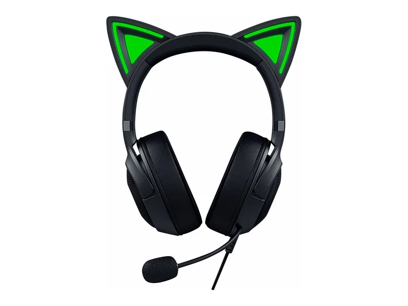 Razer, Headset, Kraken Kitty V2, Yes, Wired, On-Ear, USB Type A, Black