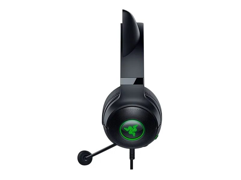 Razer, Headset, Kraken Kitty V2, Yes, Wired, On-Ear, USB Type A, Black