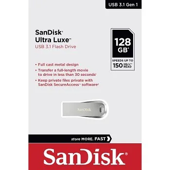 SanDisk 00183581 USB flash drive 128 GB USB Type-A 3.2 Gen 1 (3.1 Gen 1) Silver