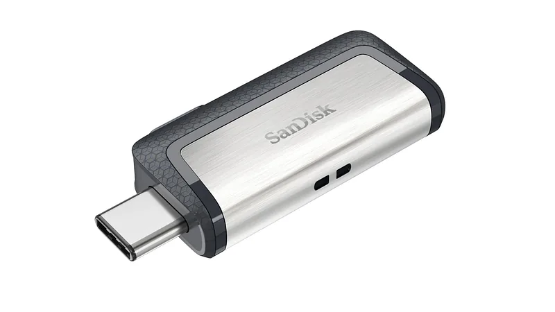 Sandisk Ultra Dual Drive USB Type-C USB flash drive 64 GB USB Type-A / USB Type-C 3.2 Gen 1 (3.1 Gen 1) Black,Silver