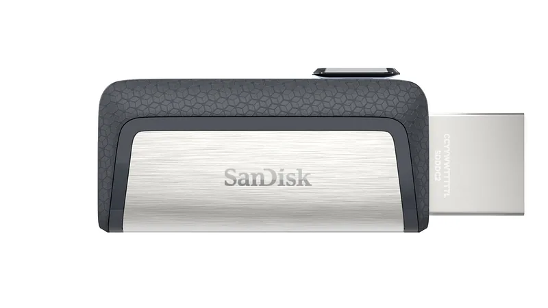 Sandisk Ultra Dual Drive USB Type-C USB flash drive 64 GB USB Type-A / USB Type-C 3.2 Gen 1 (3.1 Gen 1) Black,Silver