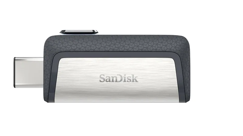 Sandisk Ultra Dual Drive USB Type-C USB flash drive 64 GB USB Type-A / USB Type-C 3.2 Gen 1 (3.1 Gen 1) Black,Silver