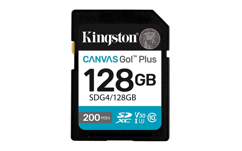 Kingston Technology Canvas Go! Plus 128 GB SDXC UHS-I Klass 10
