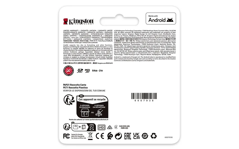 Kingston Technology Canvas Go! Plus 128 GB SDXC UHS-I Klass 10