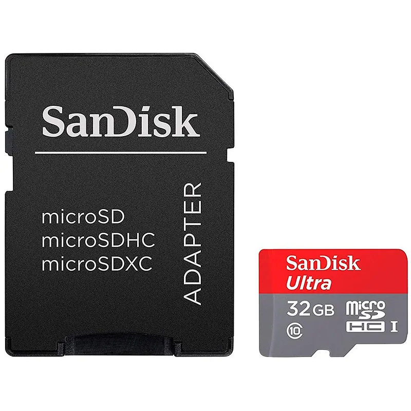 SANDISK High Endurance microSDHC 32GB + SD Adapter – for dash cams & home monitoring, up to 2,500 Hours, Full HD / 4K videos, up to 100/40 MB/s Read/Write speeds, C10, U3, V30