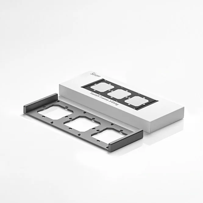 Sonoff kolmekordne paigaldusraam M5-80 seinalülitite paigaldamiseks