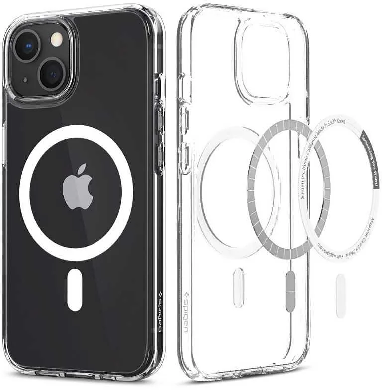 Spigen "Ultra Hybrid Mag Silicone Case iPhone 13" Transparent