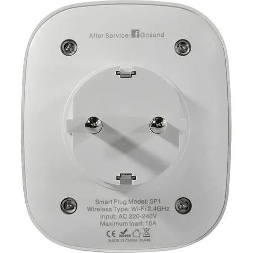 Gosund SP1-C nutikas pistikupesa WiFi Apple Home Kit (2tk)