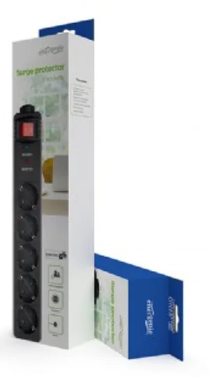 Gembird Extension cord 5 places / 4.5m