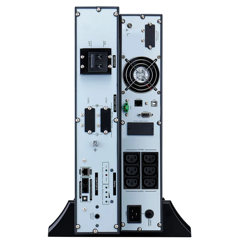APC SRVL2KRILRK puhvertoiteallikas (UPS) Online UPS 2 kVA 1800 W 7 vahelduvvoolu kontakt