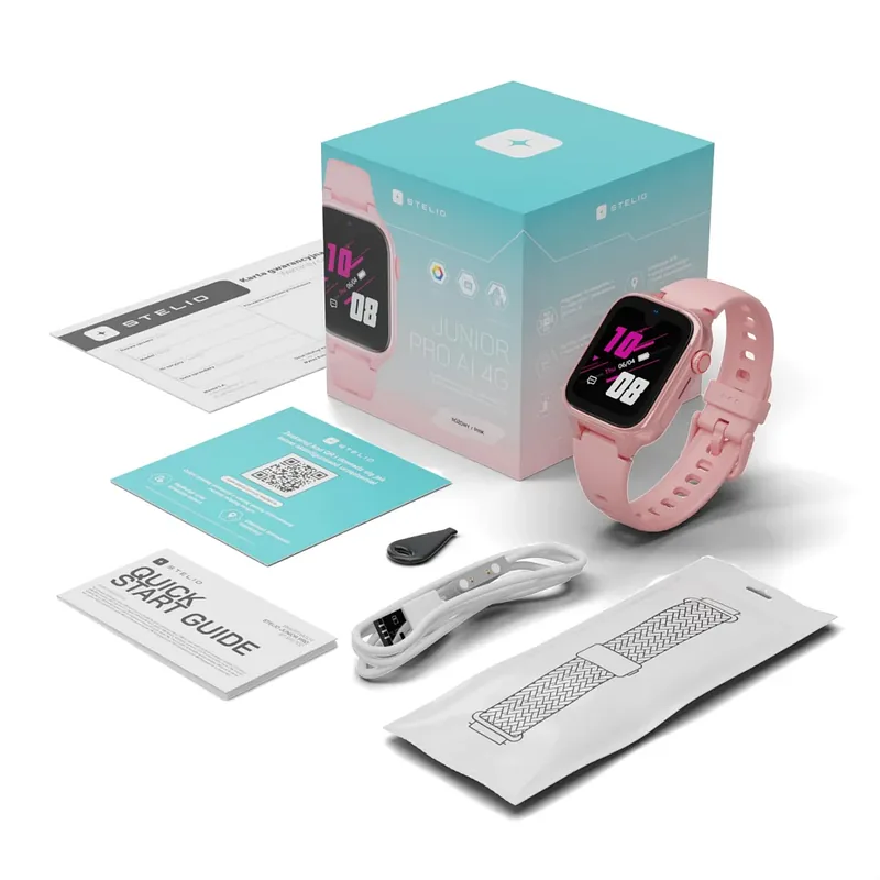 Stelio ST-SWJ102-PK Junior Pro AI 4G pink