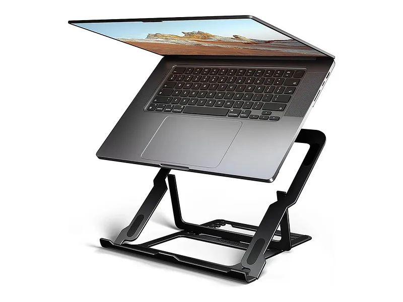 AXAGON STND-LAB stand for laptops and tablets, Adjustable Height, Angle, 10-17.3 “, Maximum weight (capacity) 20 kg, Black