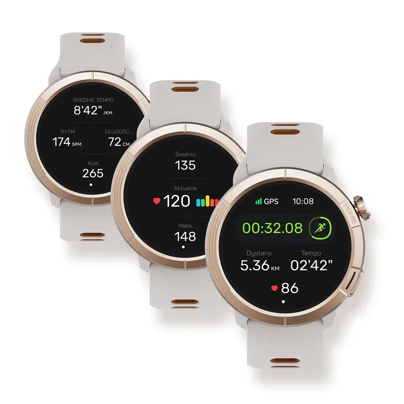 Stelio STSWA102GT Activ Pro GPS 46mm Gold Titanium