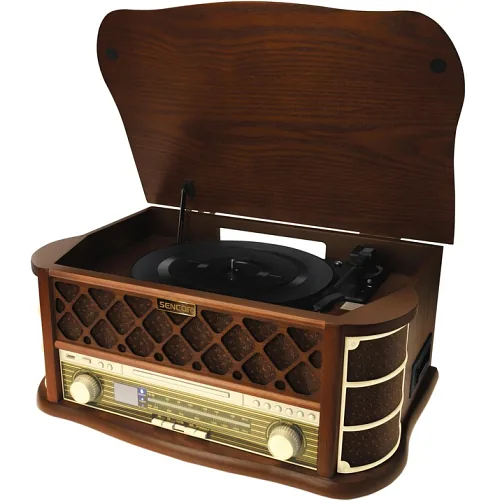 Sencor STT 016 Retro turntable with Cassette/ MP3/ USB/ SD / FM functions