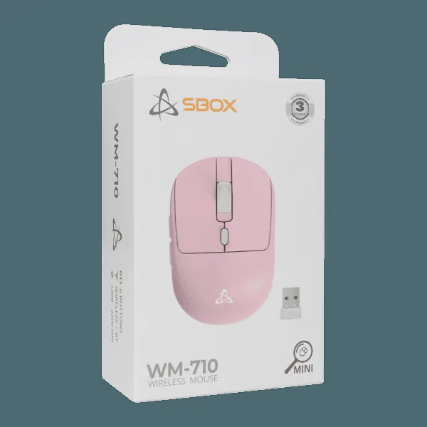 Sbox WM-710 Pink Wireless