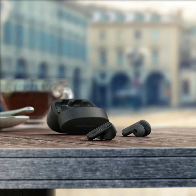 Philips 2000 series TAT2206BK/00 kõrvaklapid ja peakomplekt Kõrvaklapp True Wireless Stereo (TWS) Kõrvasisene Kõned/muusika Bluetooth Must