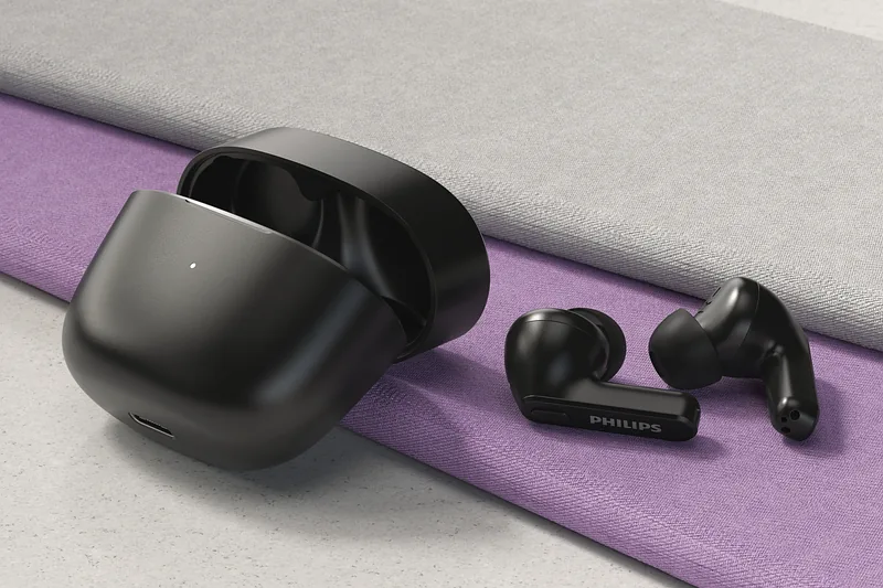 Philips 2000 series TAT2206BK/00 kõrvaklapid ja peakomplekt Kõrvaklapp True Wireless Stereo (TWS) Kõrvasisene Kõned/muusika Bluetooth Must