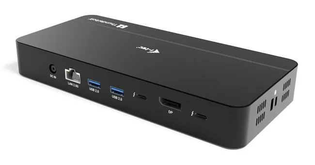 i-tec Thunderbolt 5 Triple Display Docking Station M.2 slot 6x USB 2.5 GLAN Power Delivery 140W