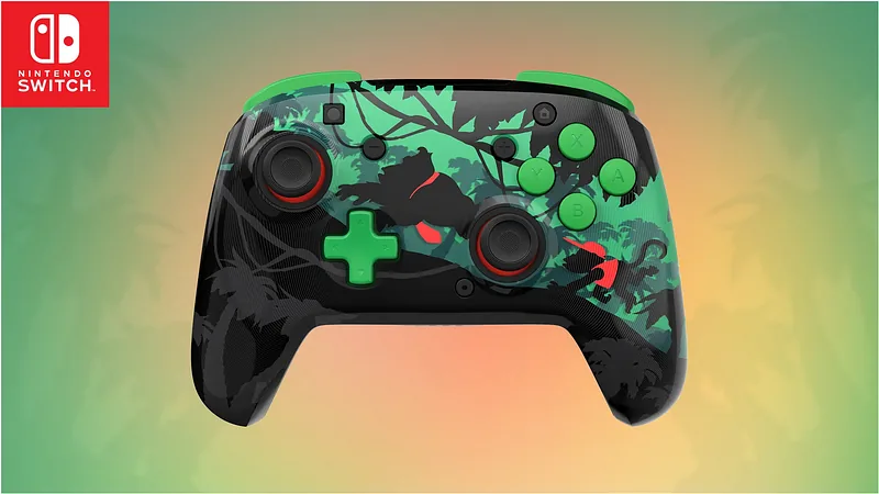 Turtle Beach TBC-8101-55 mängukontroller Must, Roheline RF Juhtpult Nintendo Switch, Nintendo Switch 2, Nintendo Switch Lite, Nintendo Switch OLED-ekraan