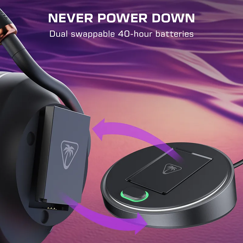 Turtle Beach juhtmevabad kõrvaklapid Stealth Pro II PC, must