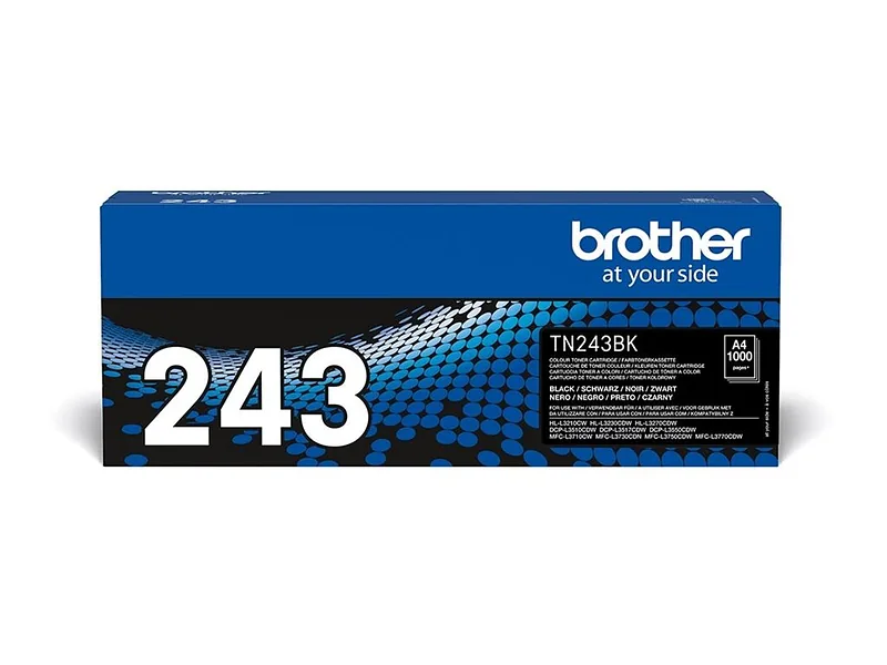 Brother TN-243BK toonerikassett 1 tk Originaal Must