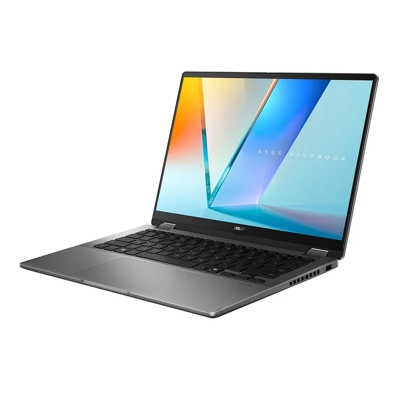 ASUS Vivobook 14 Flip TP3407SA-SG146W Ultra 5 226V 14.0″ WUXGA Touchscreen 60Hz 300 nits AG 16GB LPDDR5X 512GB SSD Intel Arc Graphics FHD Webcam 70Wh Windows 11 Matte Grey