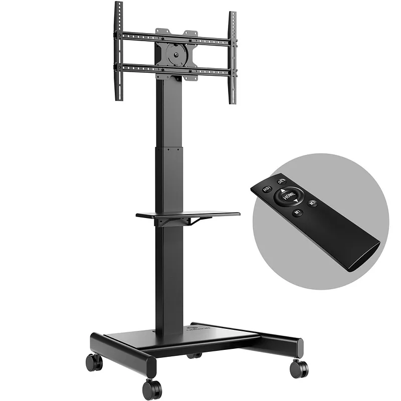 ONKRON TS1552E Mobile stand 43″-75″ Black