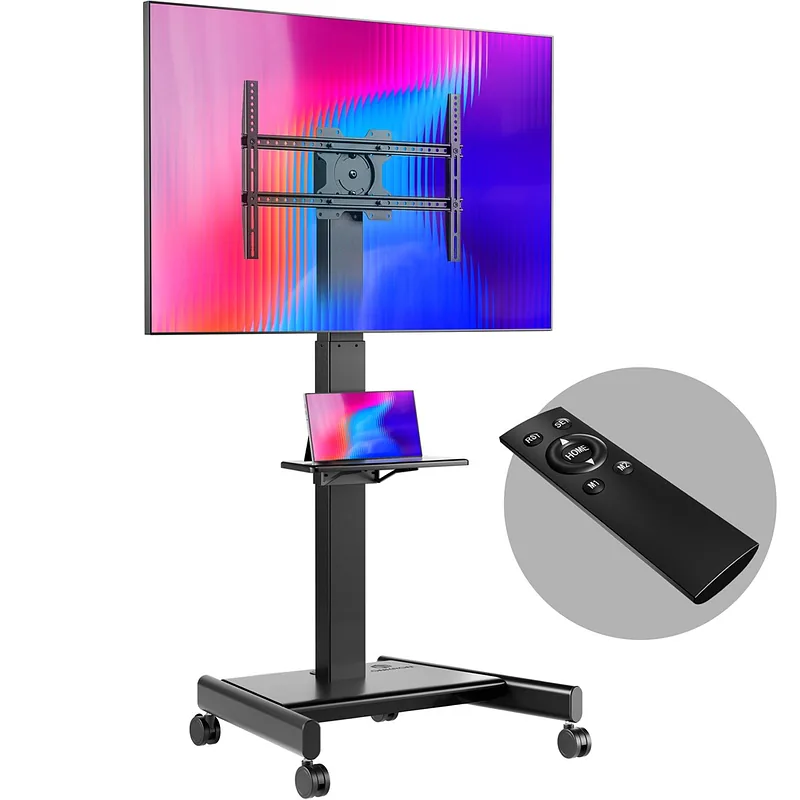 ONKRON TS1552E Mobile stand 43″-75″ Black