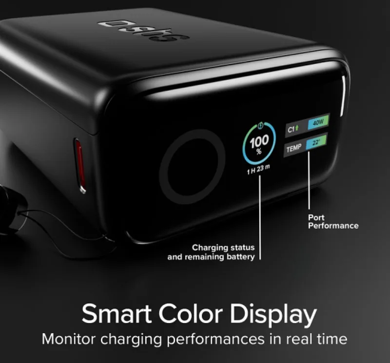 Energy storage SBS 10000mAh 40W PD3.0 AVS USB-C with Display