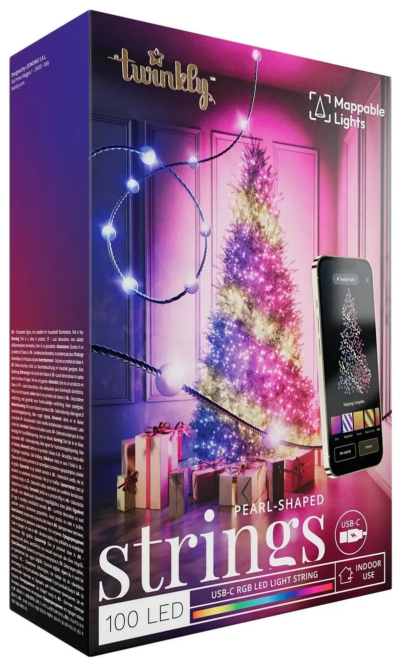 Twinkly Candies Pearls LED TWKP100RGB-TWS