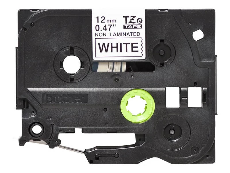 Brother TZe-N231 Labelling Tape Cassette – Black on White, 12mm wide, 8m long, Brother, Brother, 8 m, 1.2 x 800 cm
