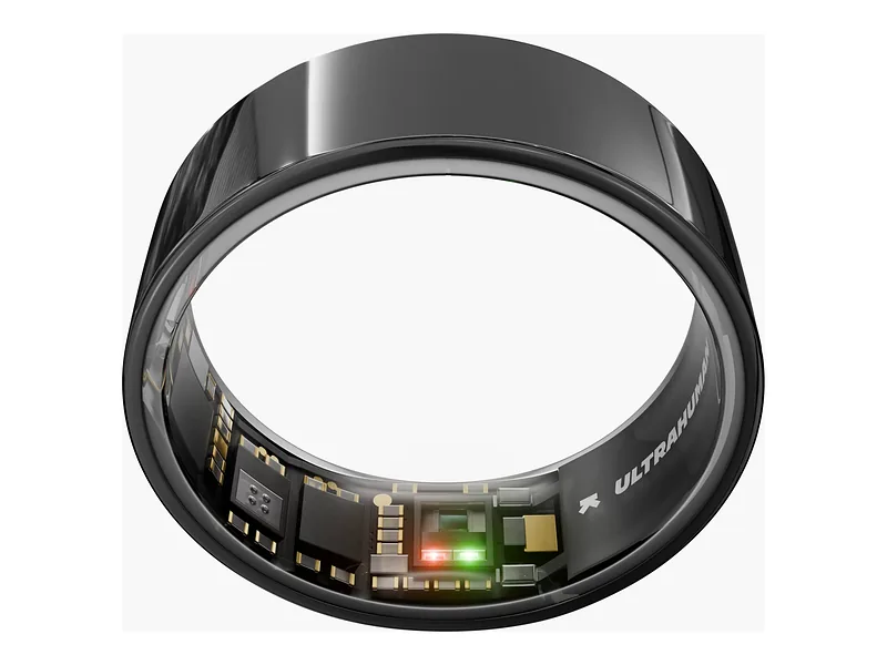Ultrahuman, Ring Air, Aster Black, Size 13, Smart Ring