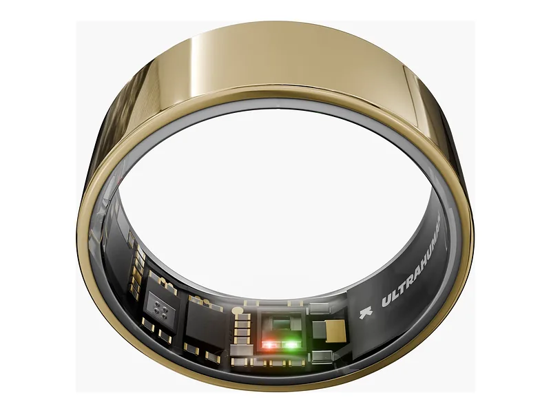 Ultrahuman, Ring Air, Bionic Gold, Size 6, Smart Ring