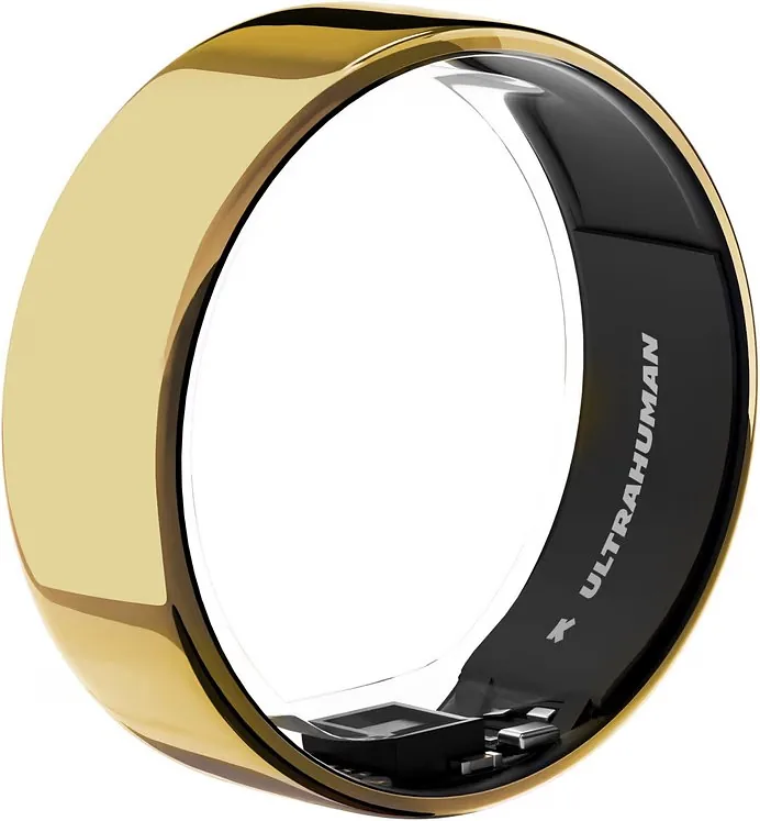 Ultrahuman, Ring Air, Bionic Gold, Size 10, Smart Ring